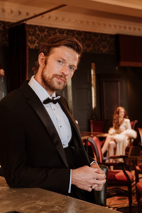 Slater Menswear groom tuxedo