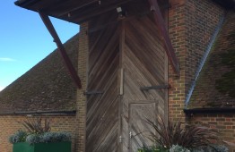 Barn outside