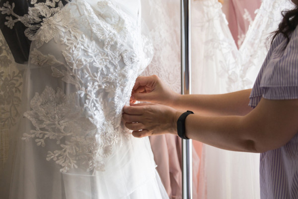 Bridal gown alterations