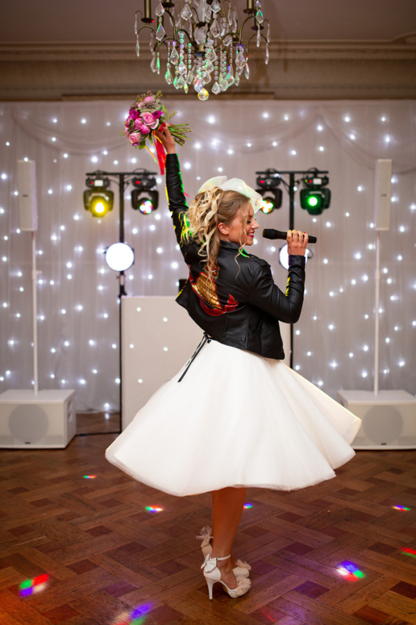 Madonna inspired bride