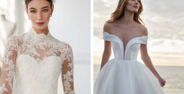 wedding dress necklines every bride