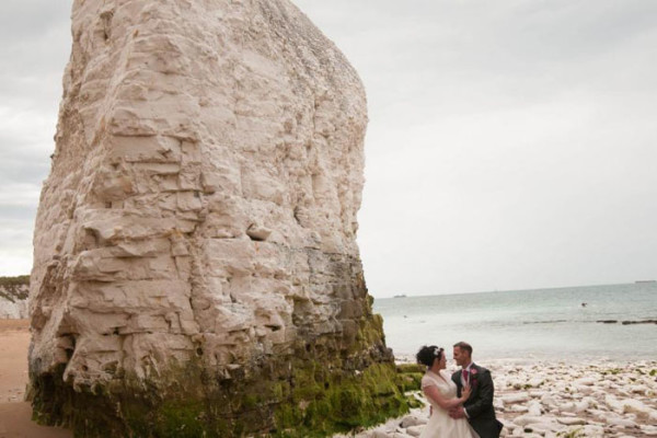 Botany Bay Hotel wedding bride and groom
