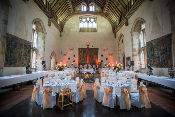 Penshurst Place wedding reception