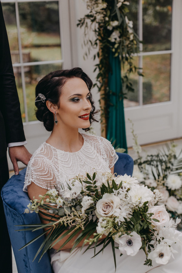 1920s bridal style