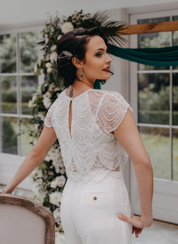 1920s bridal separates